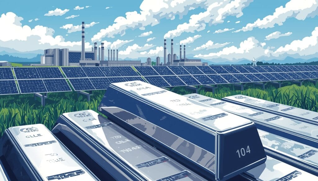 Silver prices influenced by industrial demand and global growth