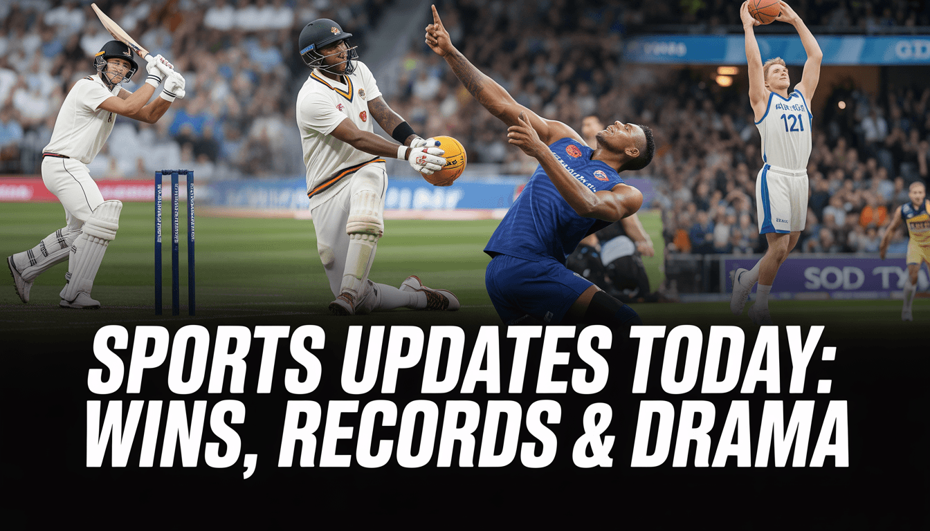 Sports Updates Today