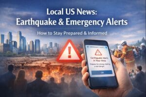 US earthquake emergency alert system