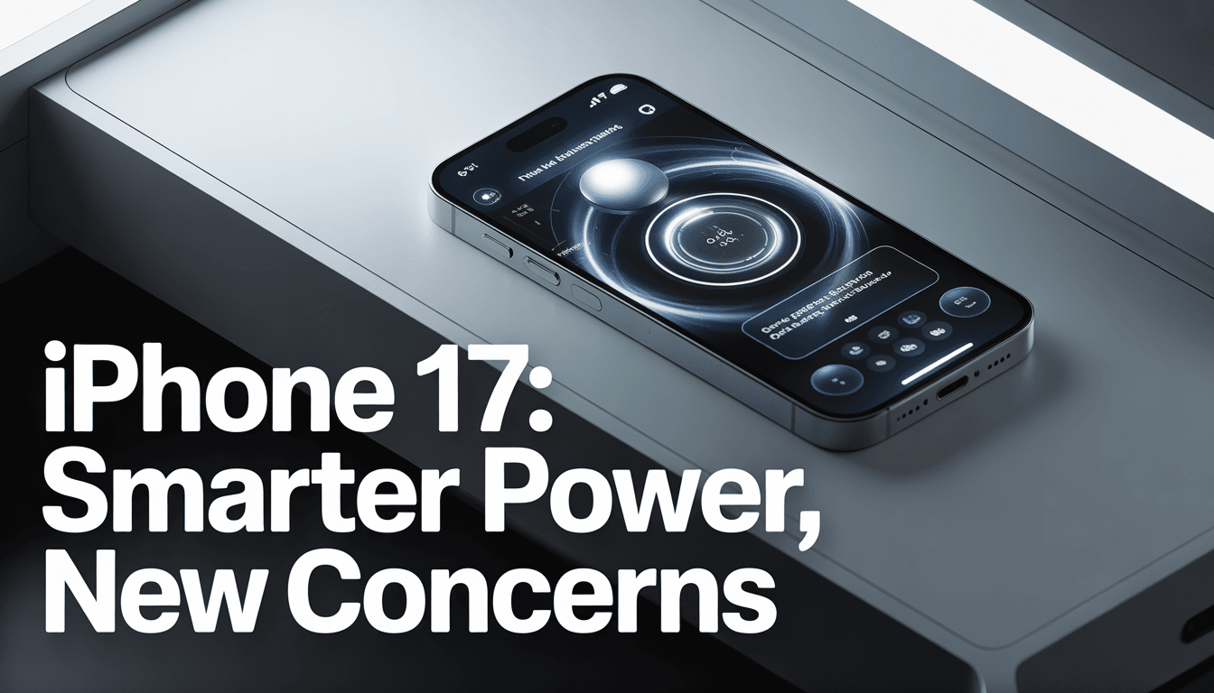 Apple iPhone 17 showcasing advanced AI features and improved battery life