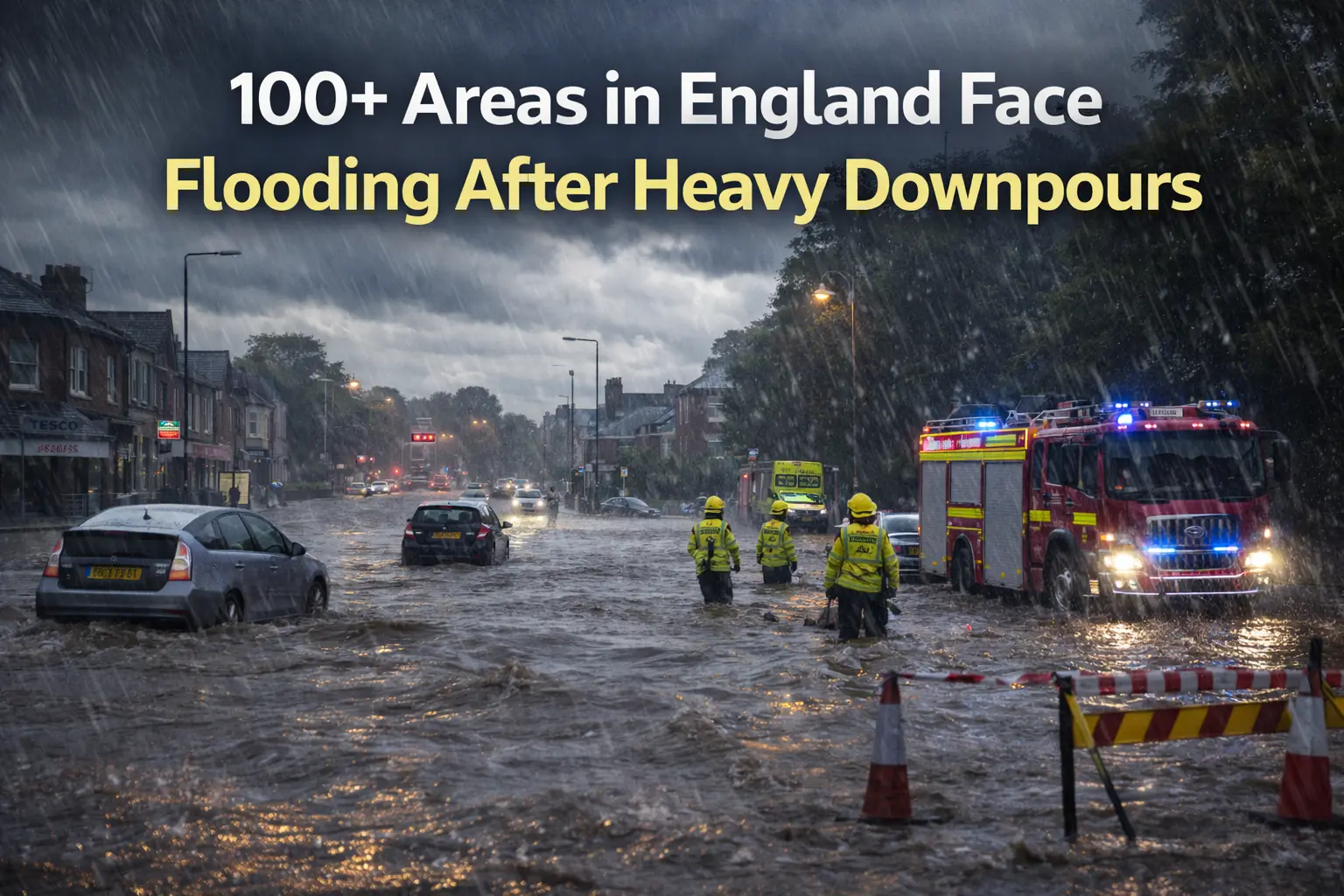 England Face Flooding