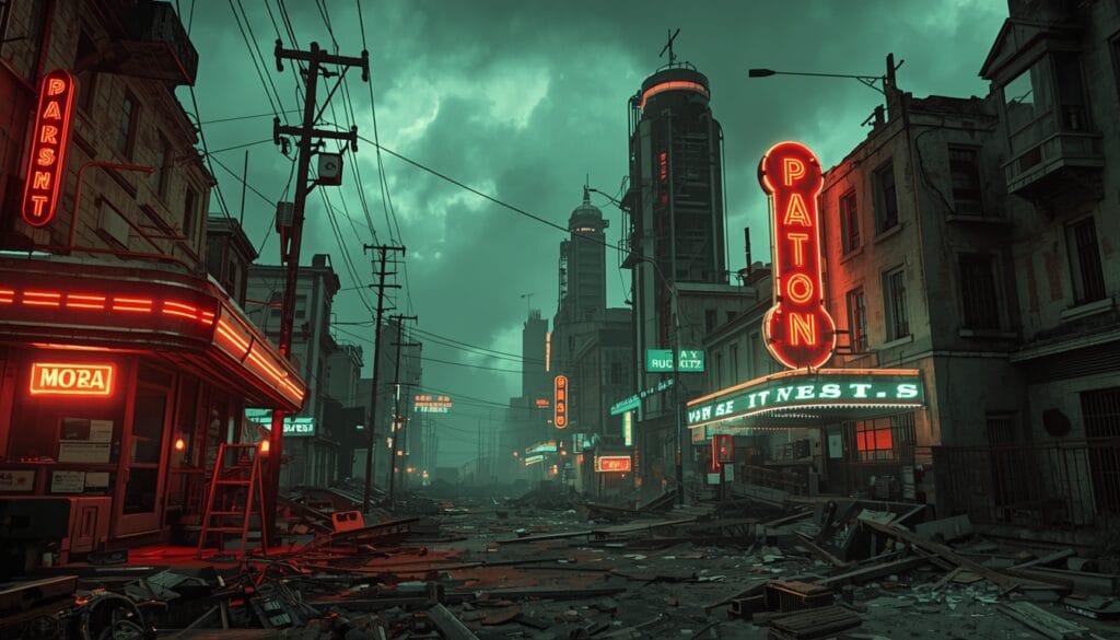 Fallout vault survivor post-apocalyptic world