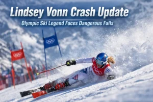Lindsey Vonn crash