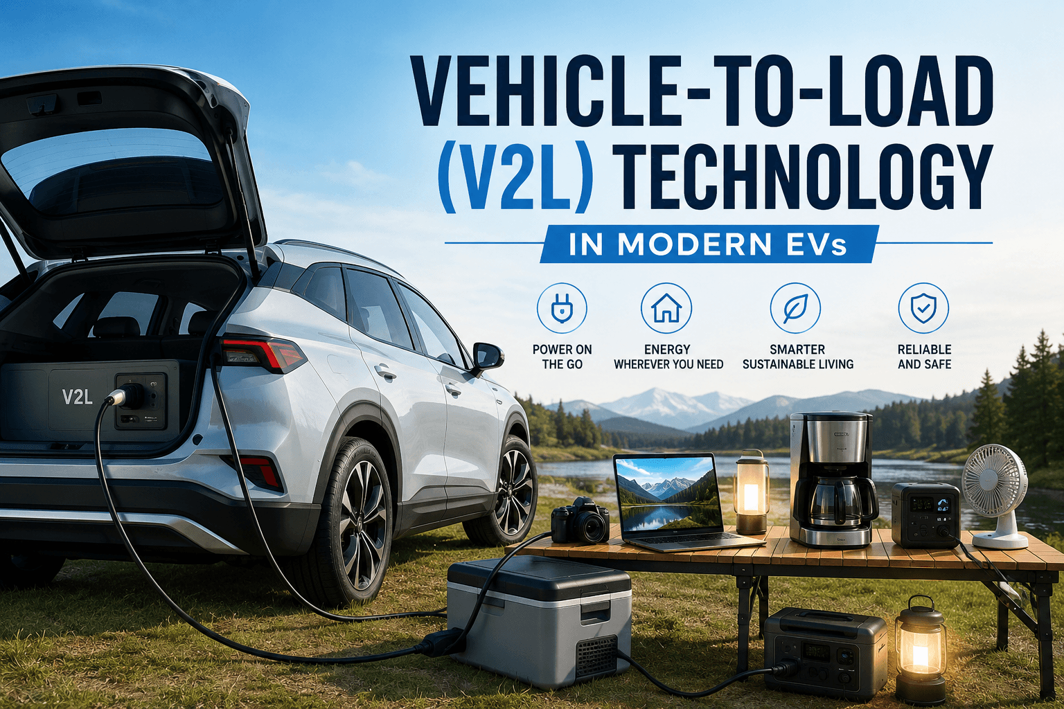 Vehicle-to-Load (V2L) Technology in Modern EVs