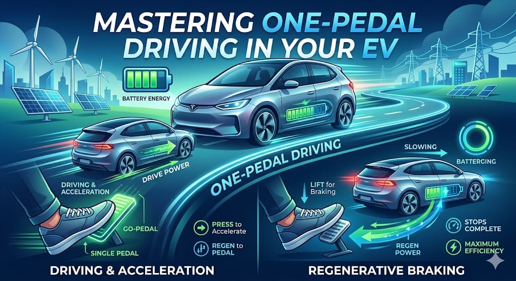 One-Pedal Driving in Electric Vehicles
